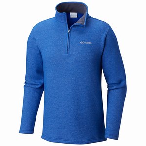 Columbia Great Hart Mountain™ III Half Zip Skinna Herr Blå (SMRAE0583)